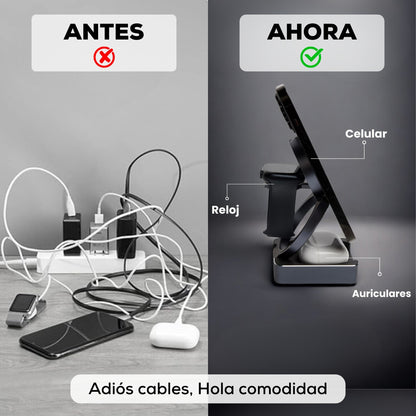 Cargador Inalambrico 3 en 1 - ZYNK One