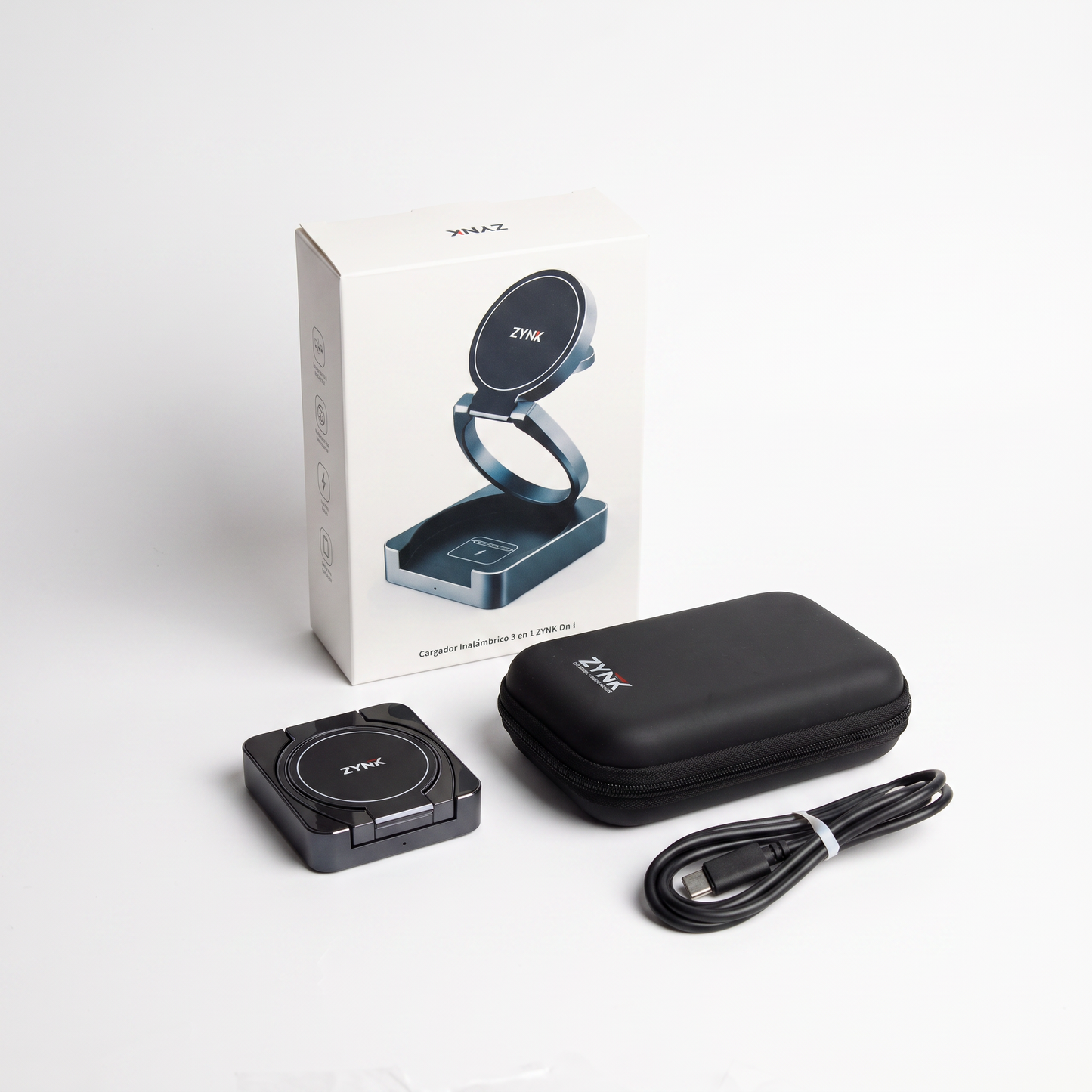 Cargador Inalambrico 3 en 1 - ZYNK One